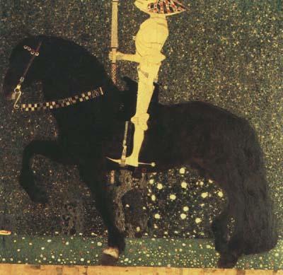 Gustav Klimt Life is a Struggle (The Golden Knight) (mk20) oil painting image